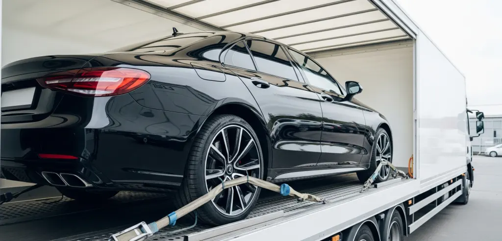 Secure car transport logistics